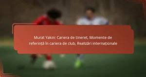 Murat Yakin: Cariera de tineret, Momente de referință în cariera de club, Realizări internaționale